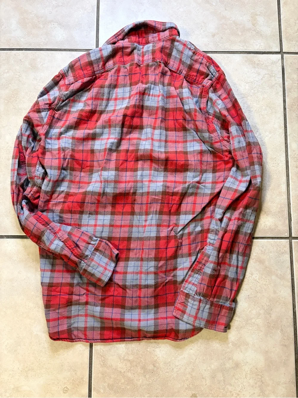 J. Crew lightweight plaid